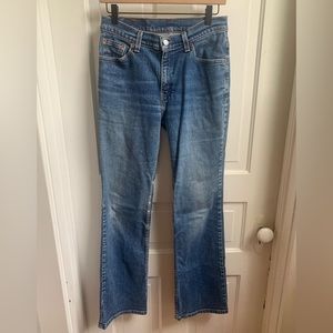 Vintage 1998 Levi’s 517 Bootcut Jeans Size 7 Jr Orange Tab